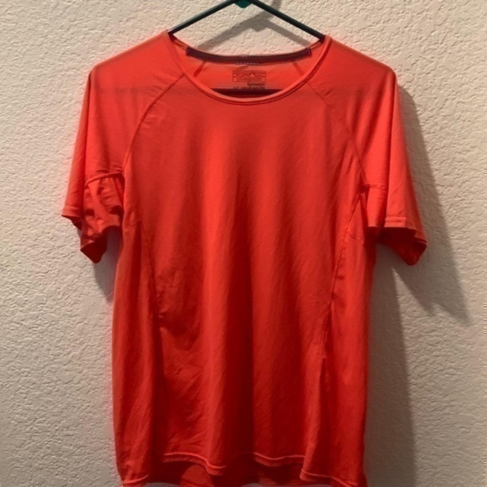 Patagonia lightweight capilene baselayer coral top